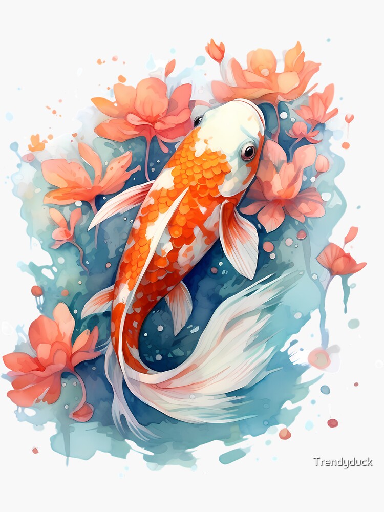 Japanese Carp Koi Fish Computer Mouse Pad Waterproof Mousepad with