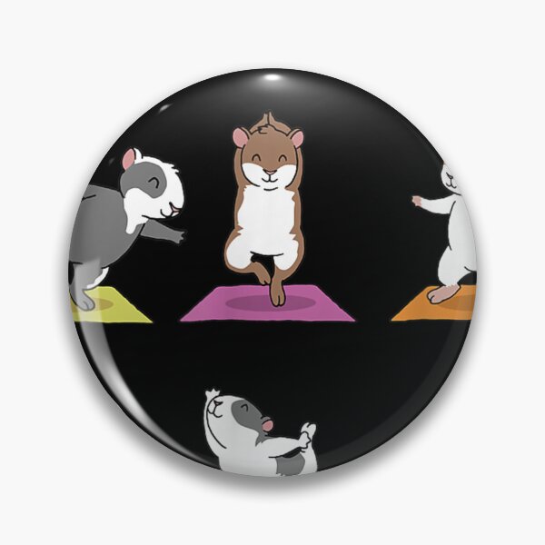 Item preview, Guinea Pig T-Shirt Funny Guinea Pigs In Yoga Poses Tee designed and sold by JuancaHeflin.