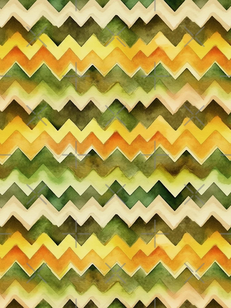 Thumbnail 4 of 4, iPhone Case, Retro Chevron Pattern designed and sold by TheThreePixels.