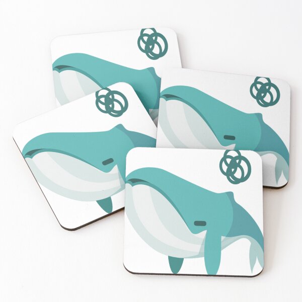 Item preview, Arctic ocean white bellied blue whale thinking tiredly designed and sold by JoshBreiten40.