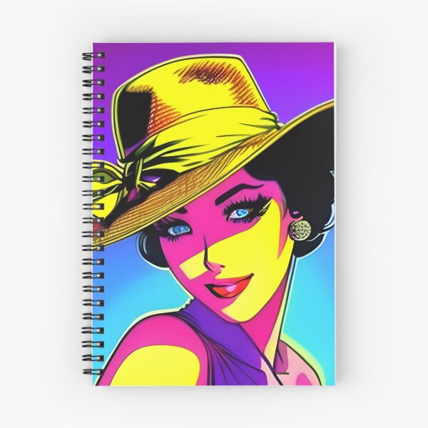 Item preview, Chica con sombrero con sonrisa juguetona designed and sold by CatherineDossa.