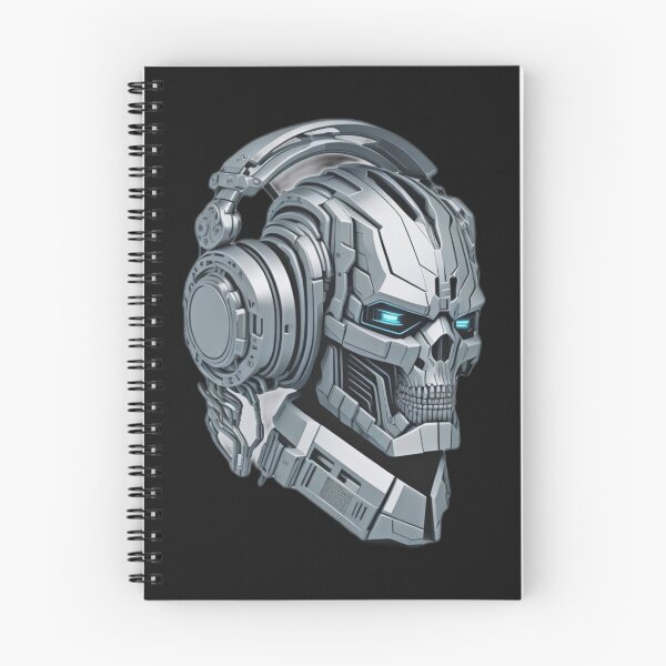 Item preview, Terminator Robot Skull with Headphones designed and sold by PC-artist.