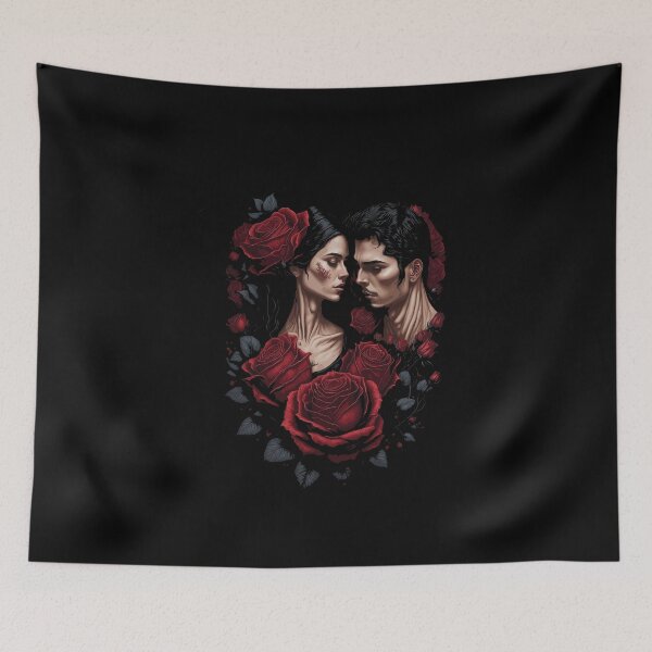 Item preview, Love in Bloom Couple in a Sea of Roses designed and sold by DeluxeLK.