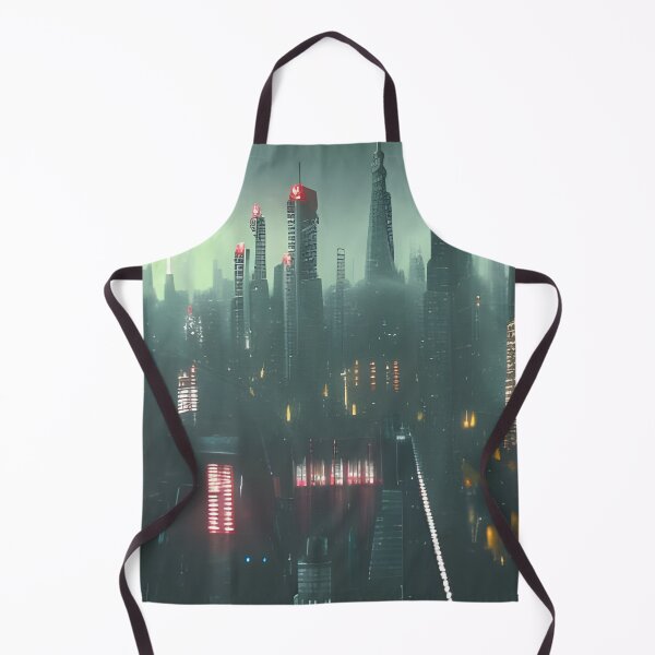 Item preview, A dystopian dark city of the future designed and sold by brandway.