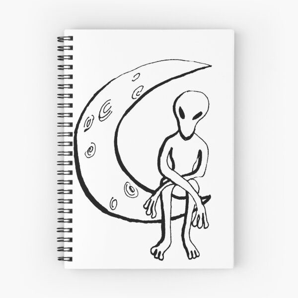 Aperçu de l'œuvre Extraterrestre sur la lune créée et vendue par twisteDarkPixie.