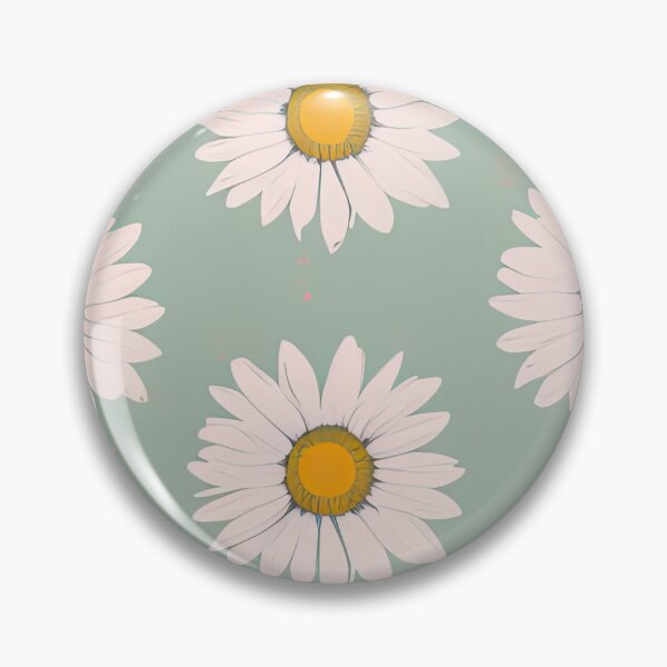 Item preview, Throw Pillow With Beautiful Daisies Painting - Spring Home Decor designed and sold by Sowari-Pillows.
