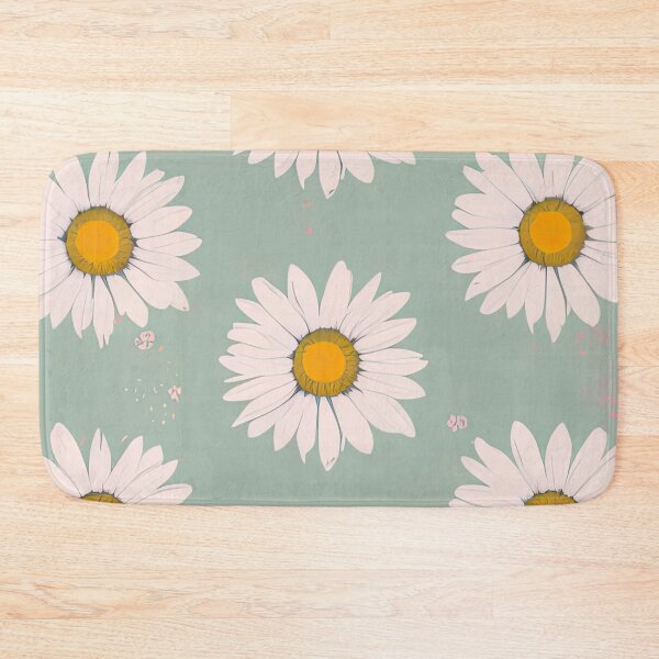 Item preview, Throw Pillow With Beautiful Daisies Painting - Spring Home Decor designed and sold by Sowari-Pillows.