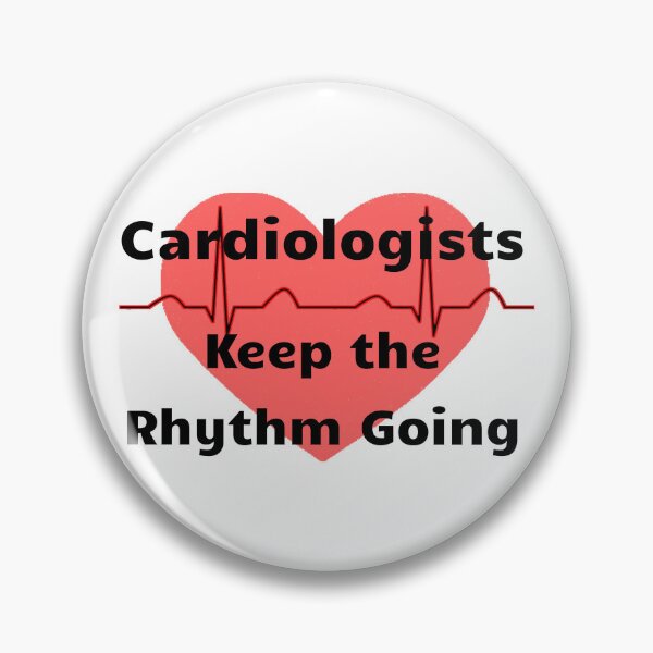 Item preview, Cardiologists Keep the Rhythm Going - Black Text designed and sold by UlDesigns.