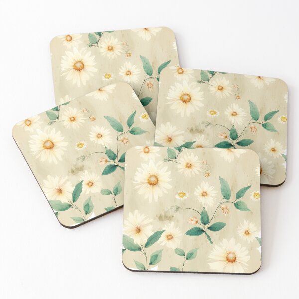 Item preview, Throw Pillow With Beautiful Daisies Painting - Spring Home Decor designed and sold by Sowari-Pillows.