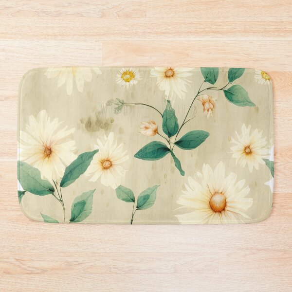 Item preview, Throw Pillow With Beautiful Daisies Painting - Spring Home Decor designed and sold by Sowari-Pillows.