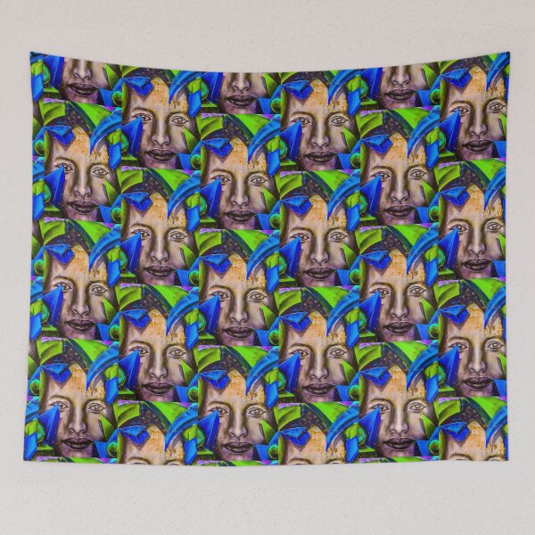 Item preview, Graffiti eyes pattern  designed and sold by Craft-Qasba .