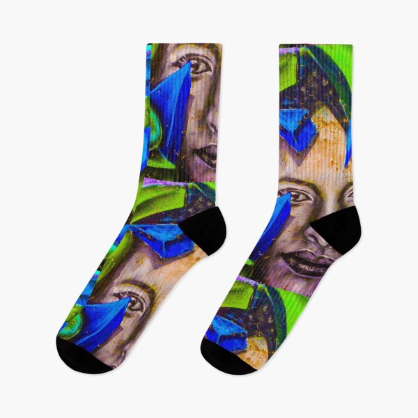 Item preview, Graffiti eyes pattern  designed and sold by Craft-Qasba .