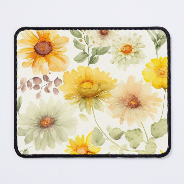 Item preview, Throw Pillow With Beautiful Daisies Painting - Spring Home Decor designed and sold by Sowari-Pillows.