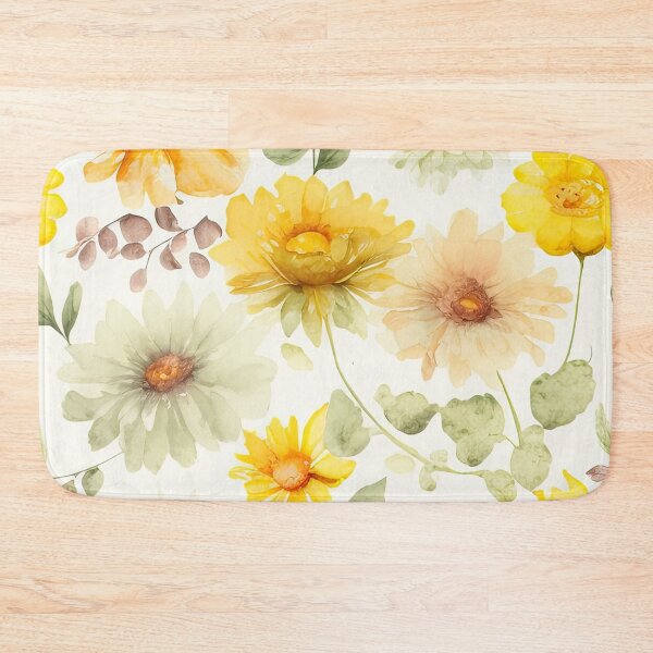 Item preview, Throw Pillow With Beautiful Daisies Painting - Spring Home Decor designed and sold by Sowari-Pillows.
