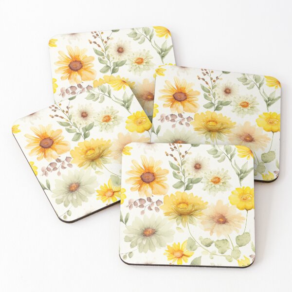 Item preview, Throw Pillow With Beautiful Daisies Painting - Spring Home Decor designed and sold by Sowari-Pillows.