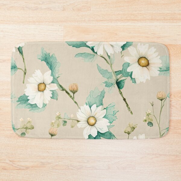 Item preview, Throw Pillow With Beautiful Daisies Painting - Spring Home Decor designed and sold by Sowari-Pillows.