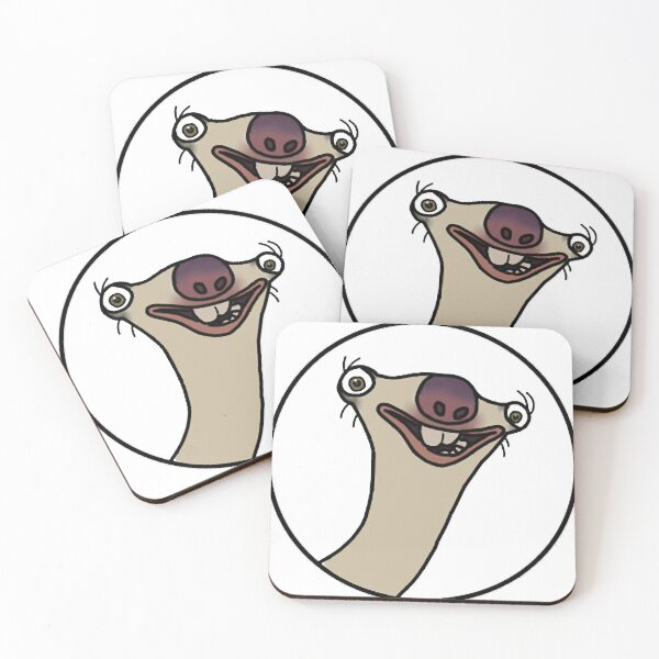 Item preview, Sid the sloth Leprosy, friendship, sid leniv, sid el perezoso, sid tembellik, sid slinkums, sid le paresseux, lice -aesthetic, designed and sold by necronderk.