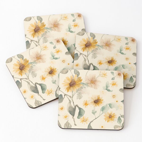 Item preview, Throw Pillow With Beautiful Daisies Painting - Spring Home Decor designed and sold by Sowari-Pillows.