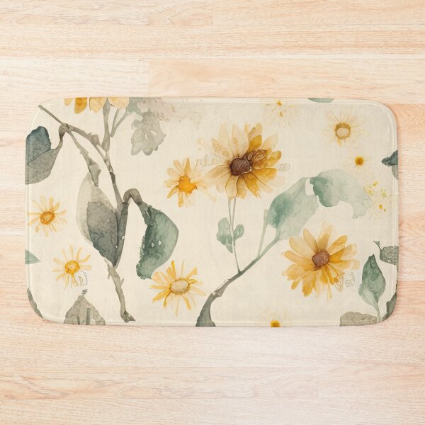 Item preview, Throw Pillow With Beautiful Daisies Painting - Spring Home Decor designed and sold by Sowari-Pillows.