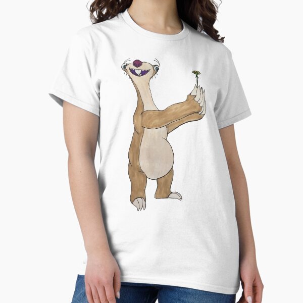 Item preview, Sid the sloth Leprosy, friendship, sid leniv, sid el perezoso, sid tembellik, sid slinkums, sid le paresseux, lice -aesthetic, designed and sold by necronderk.