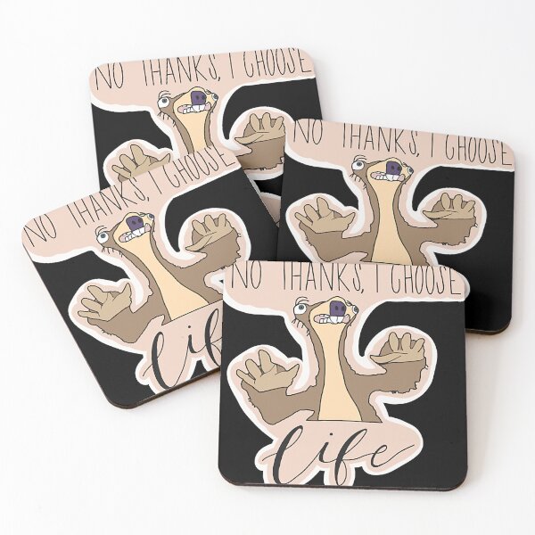Item preview, Sid the sloth Leprosy, friendship, sid leniv, sid el perezoso, sid tembellik, sid slinkums, sid le paresseux, lice -aesthetic, designed and sold by necronderk.
