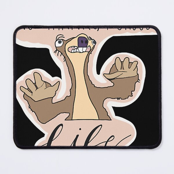 Item preview, Sid the sloth Leprosy, friendship, sid leniv, sid el perezoso, sid tembellik, sid slinkums, sid le paresseux, lice -aesthetic, designed and sold by necronderk.