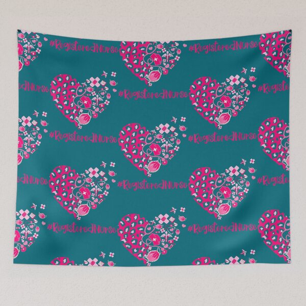 Item preview, Registered Nurse Leopard Stethoscope Nurse Heart Valentine  designed and sold by longchau230.