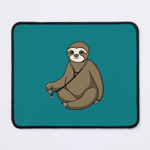Item preview, Sloth Wearing A Doctor Stethoscope designed and sold by longchau230.