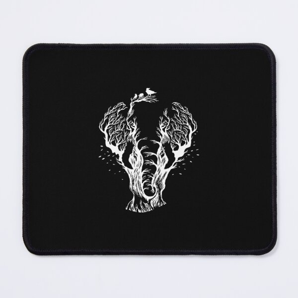 Item preview, rubino zen elephant red tree black designed and sold by thenaeemmalik.