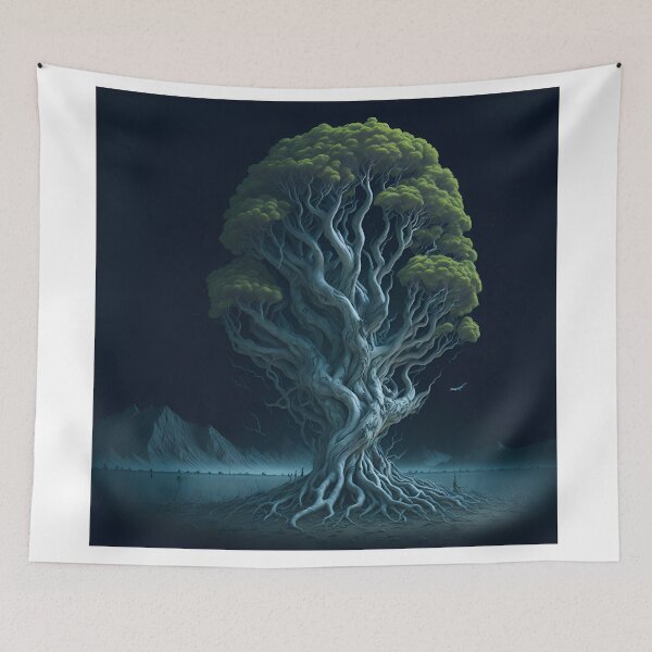 Item preview, Thriving Against All Odds: Celebrating Nature's Resilient Power| The Resilience of Nature: A Mesmerizing AI-Generated Poster designed and sold by RedArtG09.