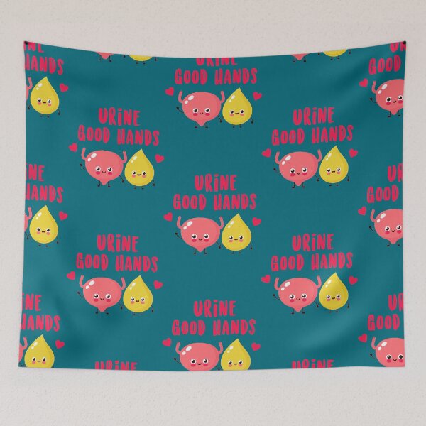 Item preview, Urine Good Hands [medical, nursing puns] designed and sold by longchau230.