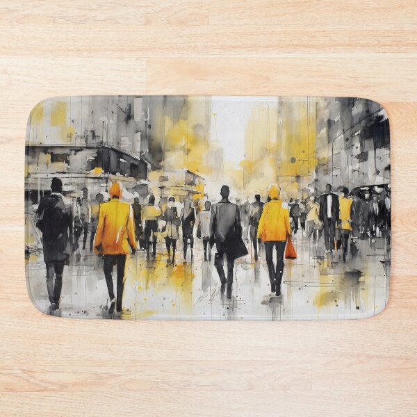 Item preview, Urban Noir Golden Shadows designed and sold by Paintings By Simon .