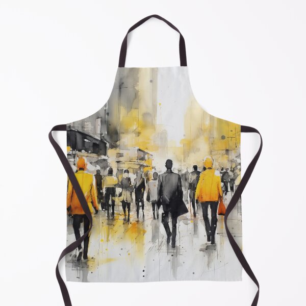 Item preview, Urban Noir Golden Shadows designed and sold by Paintings By Simon .