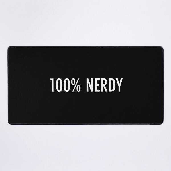 Item preview, Nerd  Geek 100% Nerdy Shirt designed and sold by Neadski.