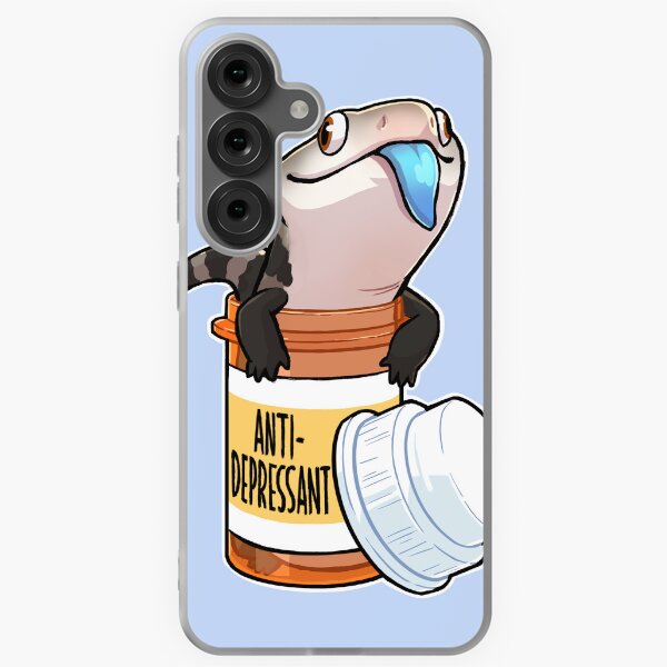 Item preview, Blue Tongue Skink Cartoon, Cute Skink Lizard designed and sold by Emo Barkz.