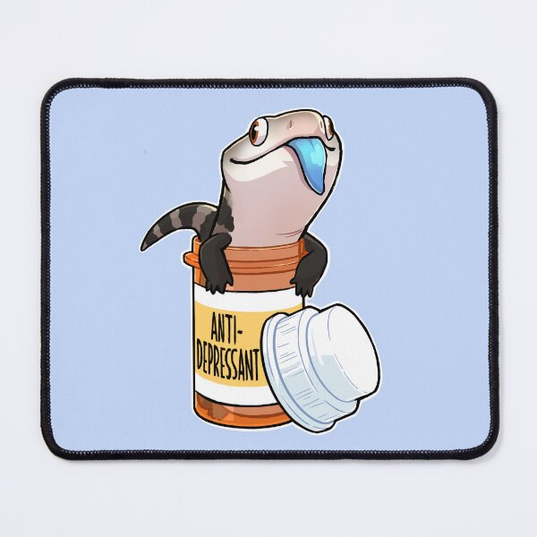 Item preview, Blue Tongue Skink Cartoon, Cute Skink Lizard designed and sold by Emo Barkz.