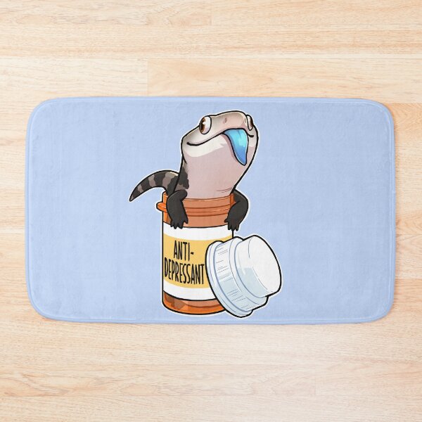 Item preview, Blue Tongue Skink Cartoon, Cute Skink Lizard designed and sold by Emo Barkz.