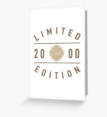 2000 Limited Edition Greeting Card
