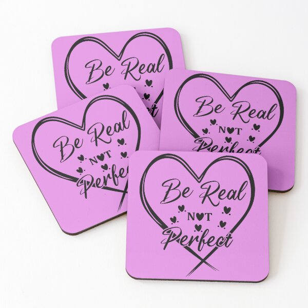 Item preview, Be Real Not Perfect designed and sold by BrightSquare.