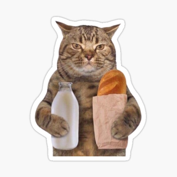 Item preview, Breakfast with My Feline Friend designed and sold by WaywardNight.