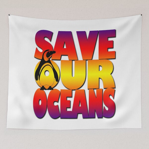 Item preview, Save our oceans designed and sold by likbatonboot.