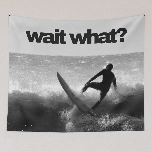 Item preview, Surfer (wait what?) designed and sold by thewaitwhatshop.