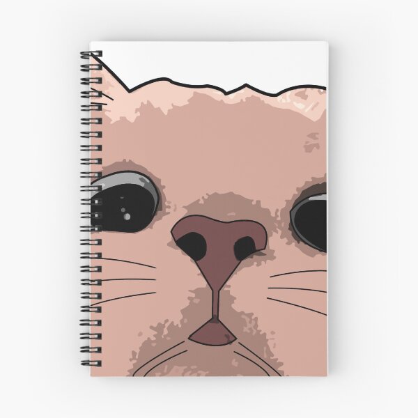Item preview, cute cat meme confuse face designed and sold by thebunga.