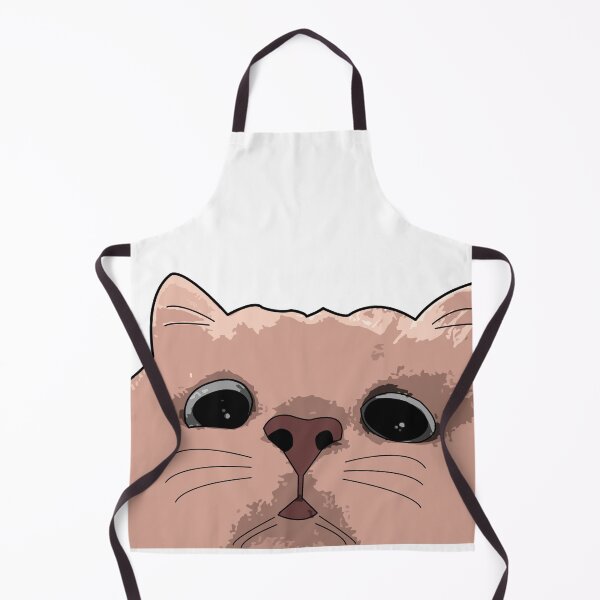 Item preview, cute cat meme confuse face designed and sold by thebunga.