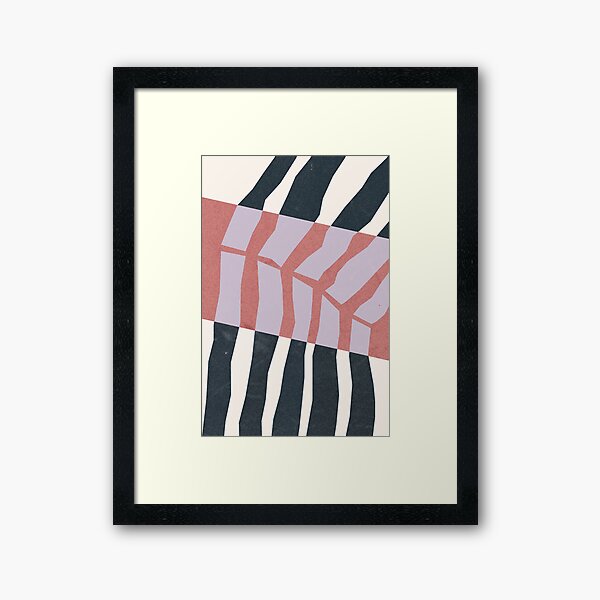 Papercuts I Framed Art Print