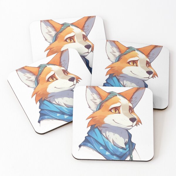 Item preview, Traveler Furry Fox designed and sold by FurryKingdom.