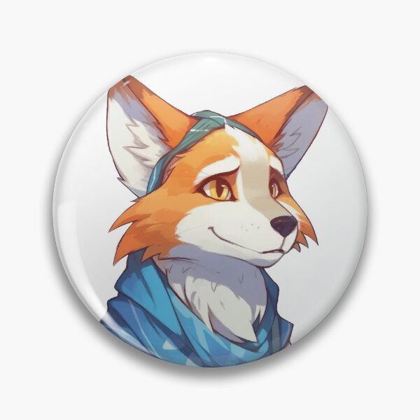 Item preview, Traveler Furry Fox designed and sold by FurryKingdom.