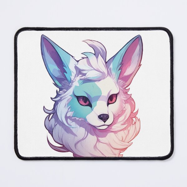 Item preview, Vaporwave Furry Fox designed and sold by FurryKingdom.