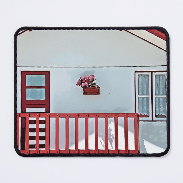 Item preview, Red and White Cute House Illustration designed and sold by SofiaAlves.