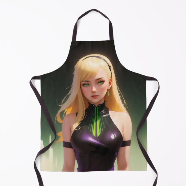 Item preview, Enchanting Green Eyes Anime Girl designed and sold by pinimgart.